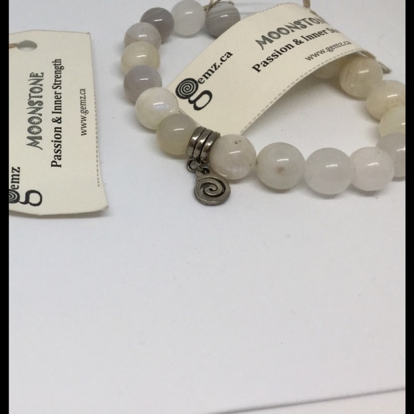 NWT 2 moonstone gem bracelets - Picture 2 of 11